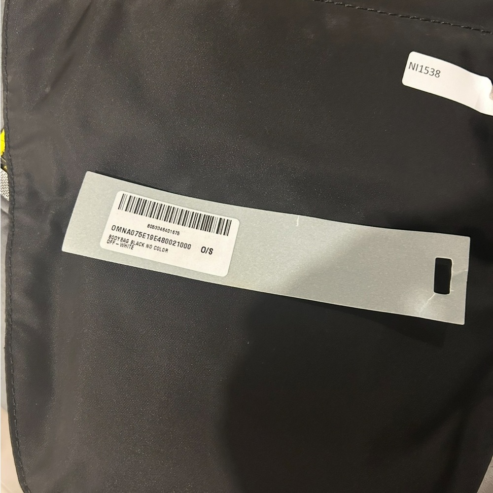 Off-White Black and Yellow Crossbody Bag - Picture 4 of 5